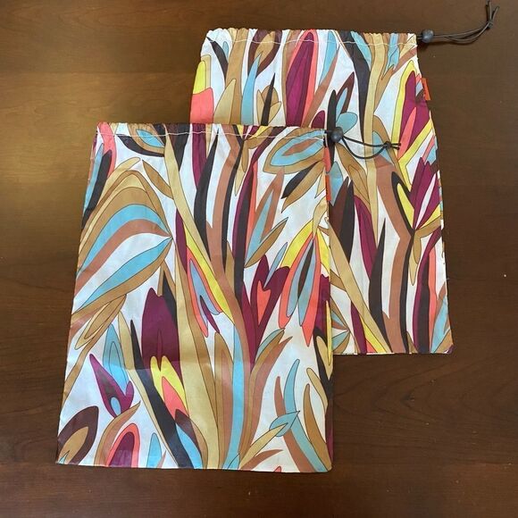 Missoni X Target Multicolor 2 Laundry Bags and Dust Cover for Shoes Travel - Picture 5 of 6